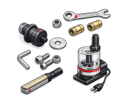 Комплектуючі до електричних плиткорізів