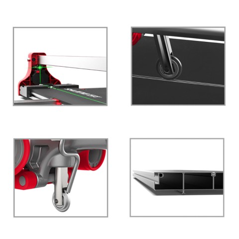 Ручний монорейковий плиткоріз Shijing 3761, 1600 мм (MaxLine, алюміній)
